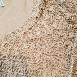 Lined Maurice's sequined sweater